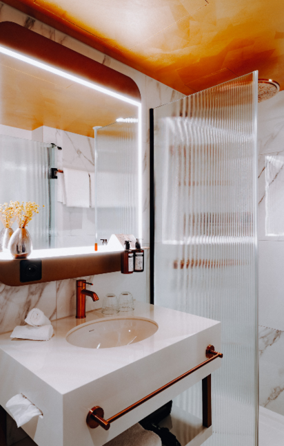 Eines von Nandis Projekten: das Hotel Ameron Flora in Luzern.